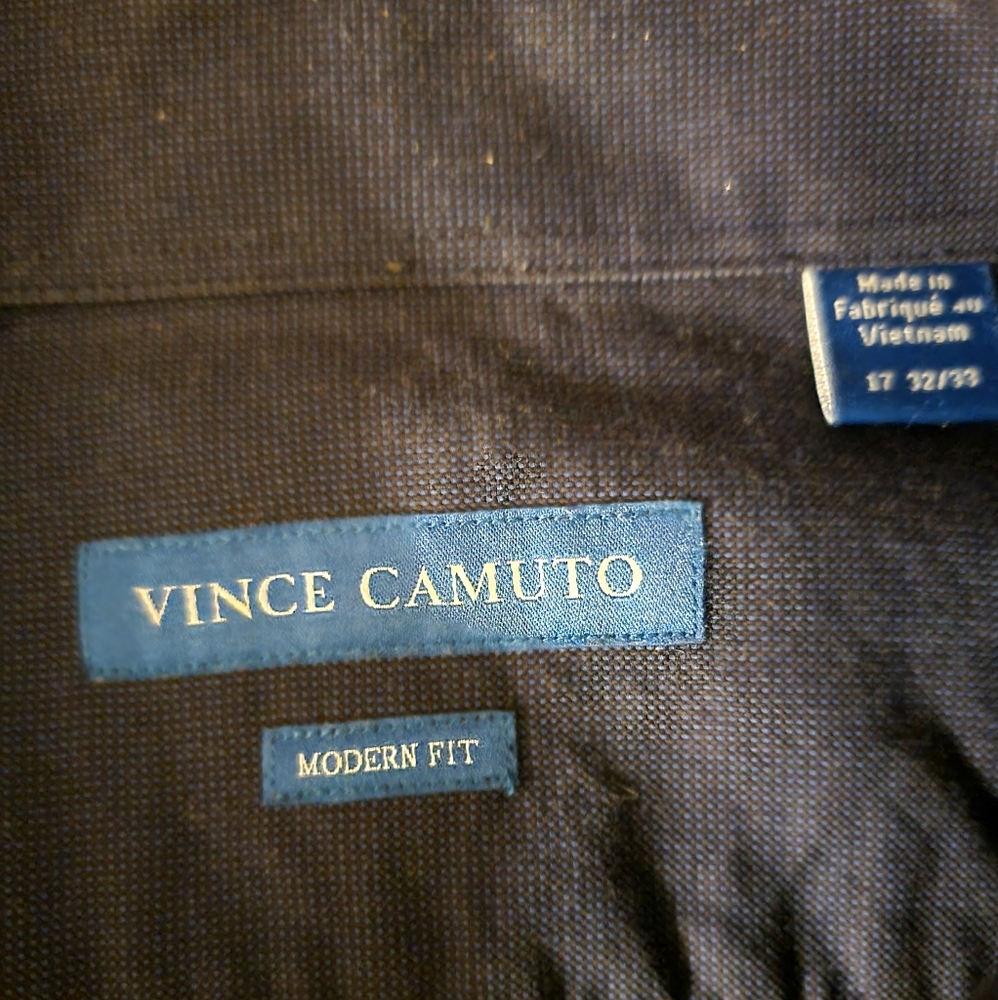 Vince Camuto longsleeve shirt size 17, NWOT - Picture 2 of 2